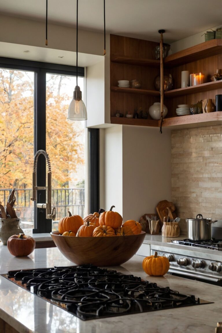 fall kitchen decor, kitchen renovation ideas, modern kitchen design, kitchen makeover, interior design inspiration